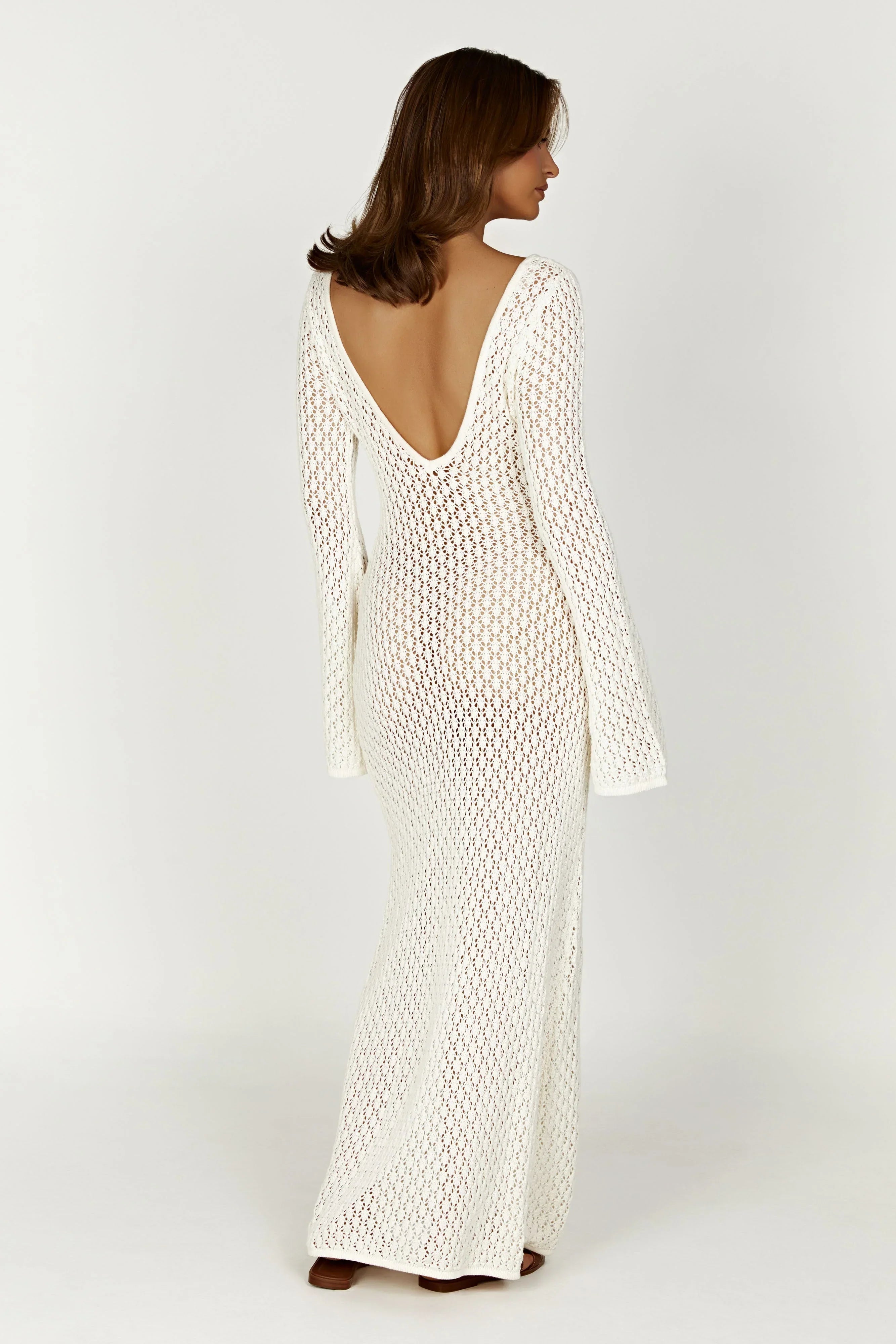Luna Shore Dress | Biały