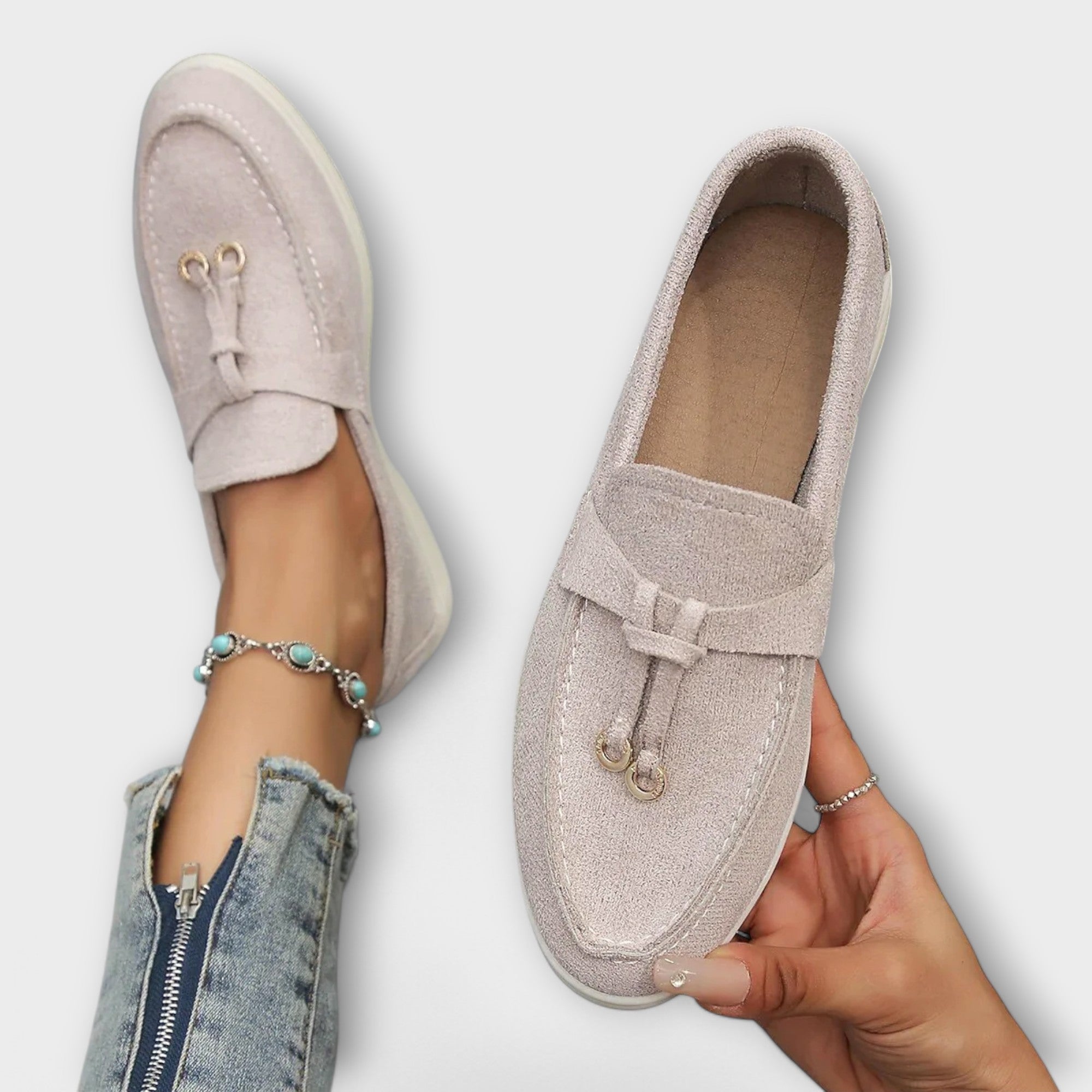 Gamila - Stylowe eleganckie mokasyny